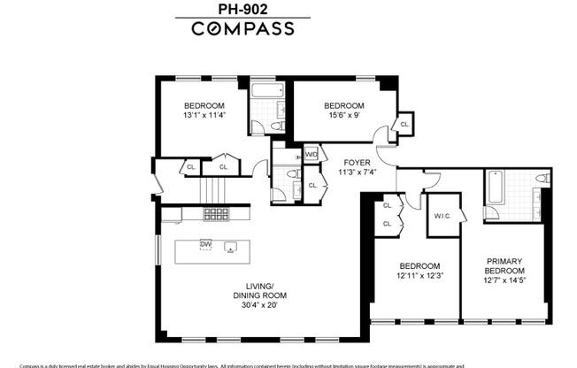 4 beds, 3 baths, 2,209 sqft, $18,000, Unit 902
