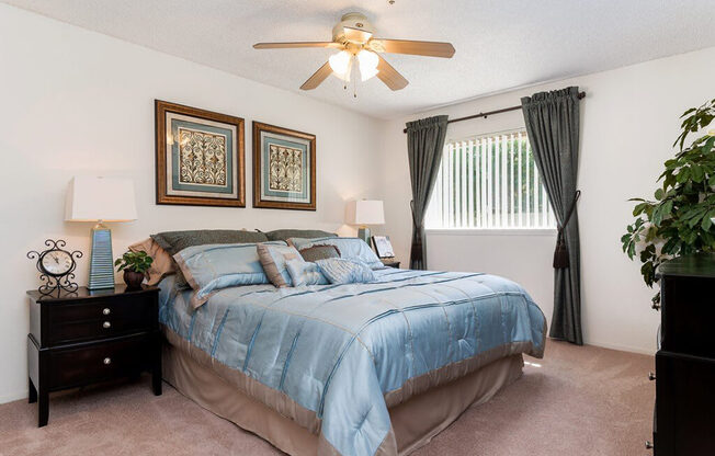 bedroom  at Softwind Point, Vista, CA