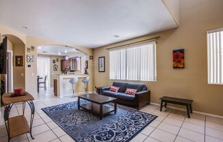 Fully furnished 3 bed 2.5 bath home with a loft in the heart of Summerlin!