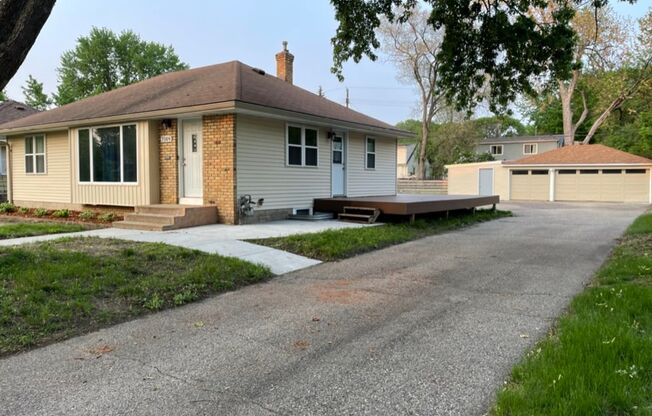 Updated, Modern, 4 Bed, 2 Bath, 3+Car Garage