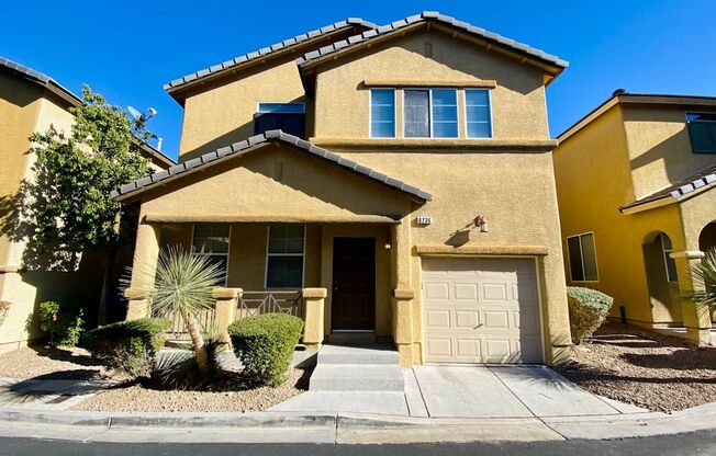 Gorgeous two story home with 3 bedrooms/3 baths within a gated community in the SW area.