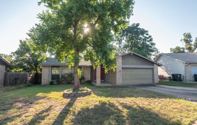 Charming one-story home in Anderson Mill!