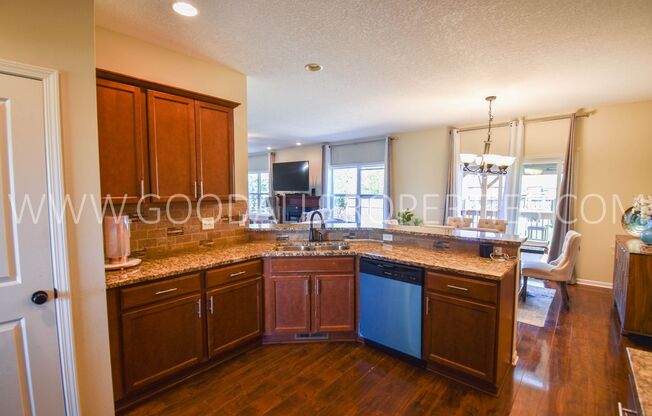 5 Bedroom Home with Fenced Yard, and 3 Car Garage in Waukee