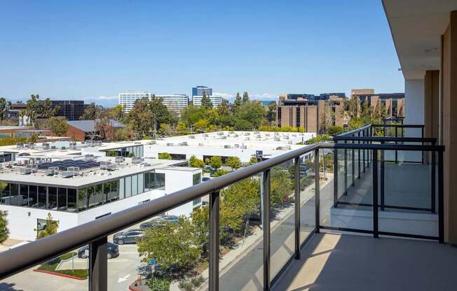 View From Balcony at Elements Apartments*, Irvine, California