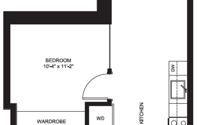 1 bed, 1 bath, 474 sqft, $1,849
