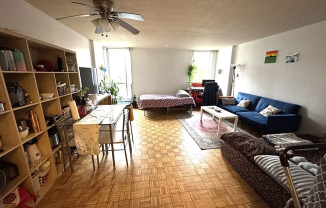 Studio, 1 bath, 500 sqft, $2,400, Unit 208