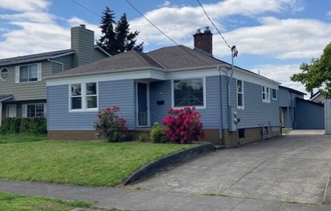 Updated North Tabor 2 Bedroom, 1 Bathroom House with Huge Basement