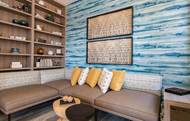 Reading Corner at St. Marys Square Apartments, Raleigh, North Carolina