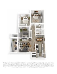 3 beds, 2 baths, 1,021 sqft, $1,884