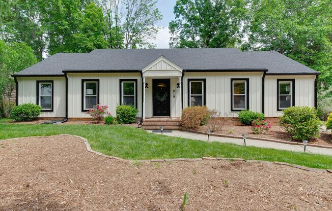 Beautiful and updated ranch on a sprawling lot in popular Matthews!