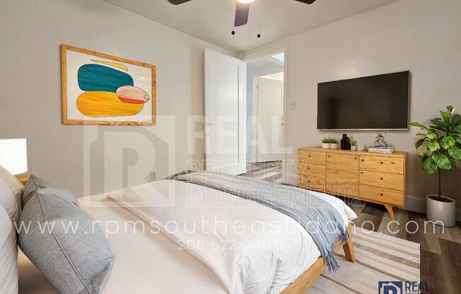 Newly Renovated, Clean & Bright 2 Bedroom, 1 Bathroom Apartment for Rent in Shelley - Washer/Dryer Included! By Real Property Management