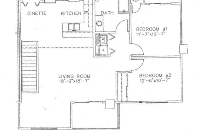 2 beds, 1 bath, 1,074 sqft, $1,179.99