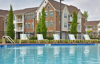 Outdoor Swimming Pool at Irene Woods Apartments, Collierville, Tennessee