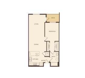 1 bed, 1 bath, 924 sqft, $2,753