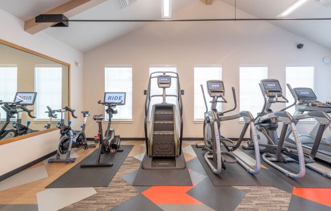 the apartments at masse corner 205 fitness room