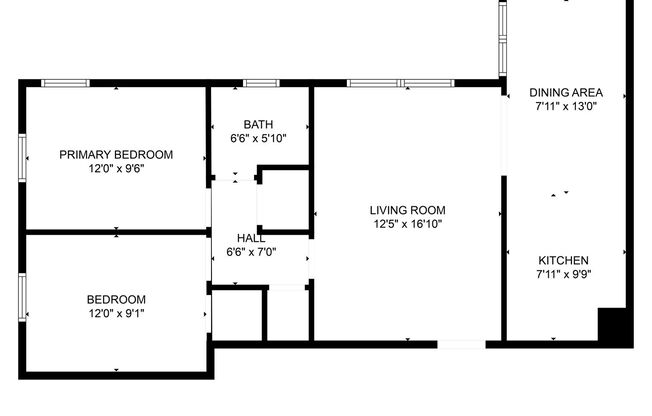 2 beds, 1 bath, 635 sqft, $1,095, Unit 208