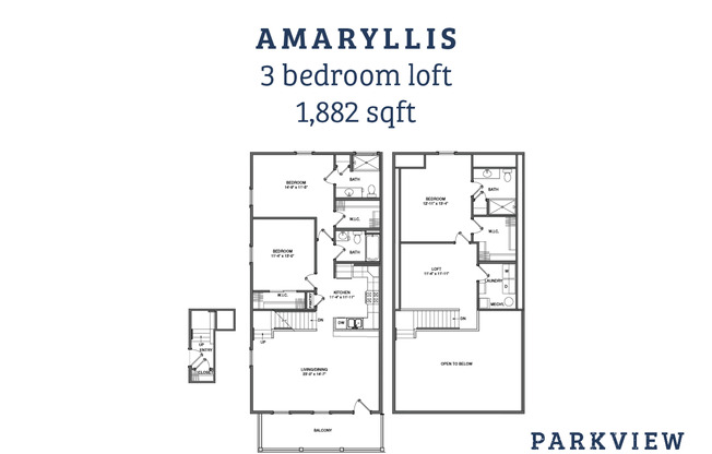 3 beds, 3 baths, 1,882 sqft, $2,439, Unit 2296CL