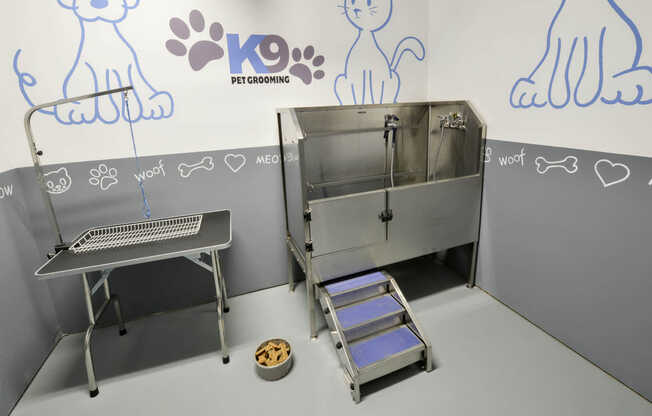 Pet Washing Station