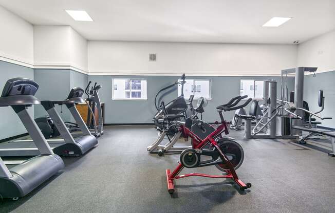 Riverwood fitness center and equipment