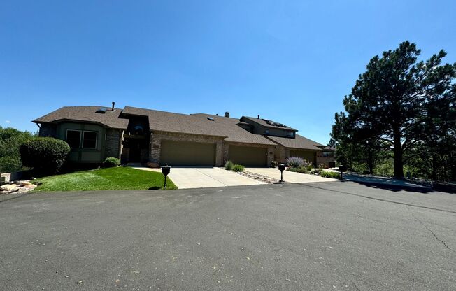 Well Maintained 3 bedroom end unit Townhome in Cheyenne Mountain area