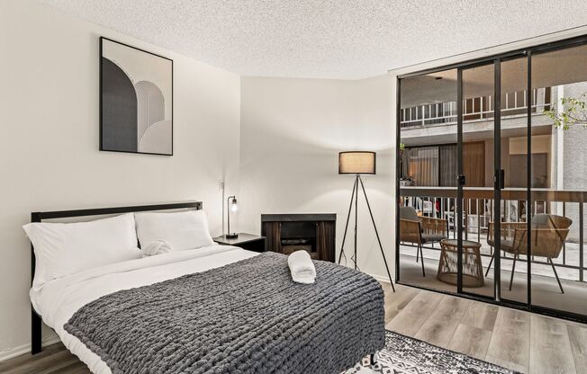 A 3 Bedroom apartment with Private & Common Bathrooms, common areas and a fully functional kitchen at 655 Kelton Ave.