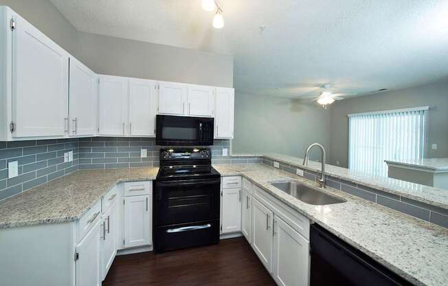 Newly renovated suites with granite countertops (Signature)