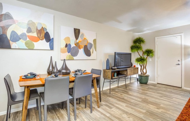 Dining Area at Agave Apartments, Tucson