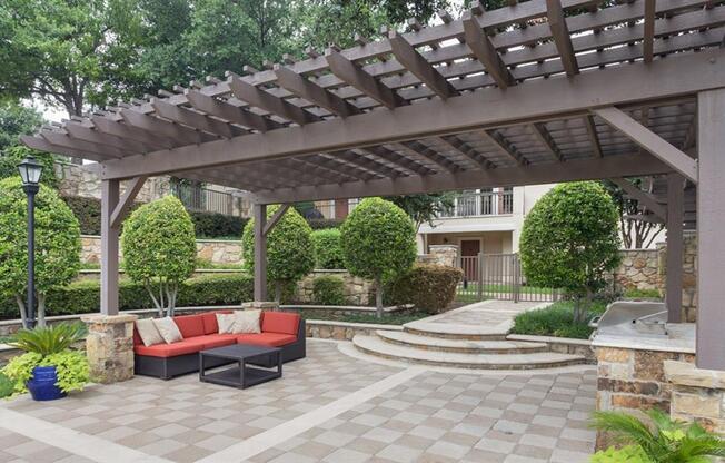 Garden Gazebo at Estancia Townhomes, Dallas, 75248