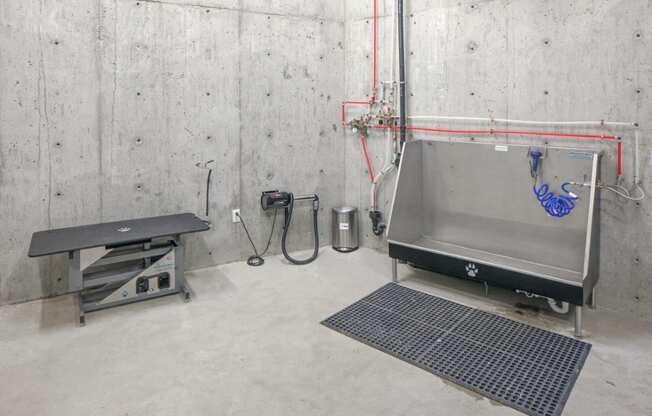 Boathouse Apartments Dog Washing Station