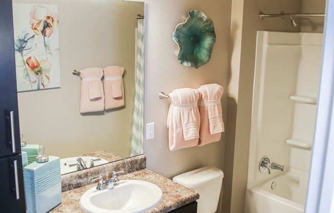 Bathroom at The Retreat at Juban in Denham Springs, LA