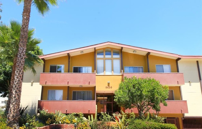 Front of Building with sky view