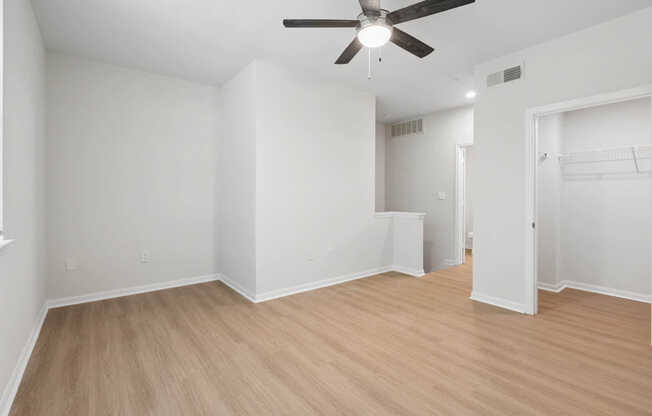 Bedroom with Hard Surface Flooring