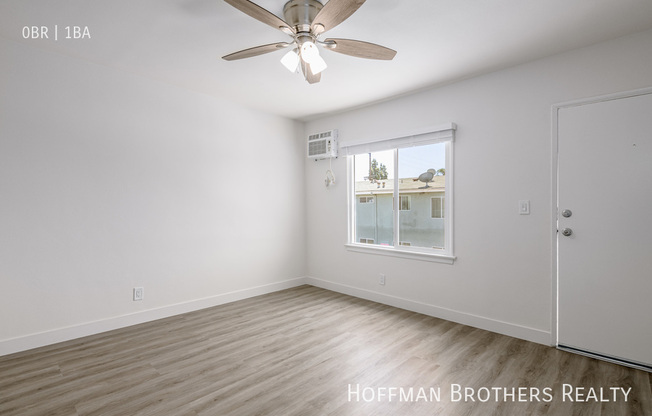 Studio, 1 bath, $1,349