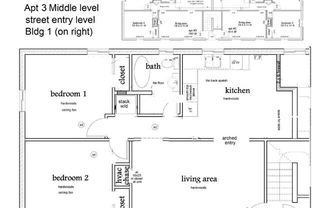 2 beds, 1 bath, 792 sqft, $1,397, Unit 16