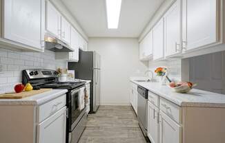 Novela Apartments Full Kitchen view