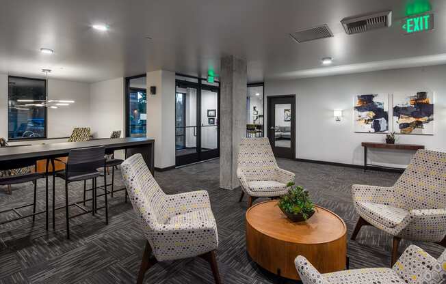 lobby with lounge/seating area