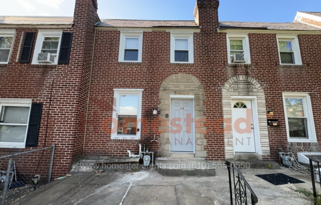 NEW RENO! 2 Bedroom Row in Upper Darby!