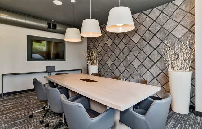 Conference Room at West Line Flats Apartments in Lakewood, CO