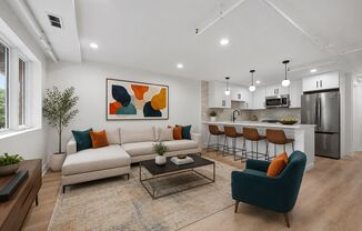 Bright Logan Square 2BR/2BA | Chef's Kitchen, In-Unit W/D, Balcony