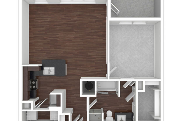 1 bed, 1 bath, 908 sqft, $1,669