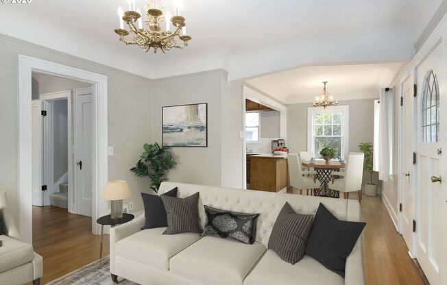 Spacious living in this renovated vintage charmer in the Sellwood neighborhood!