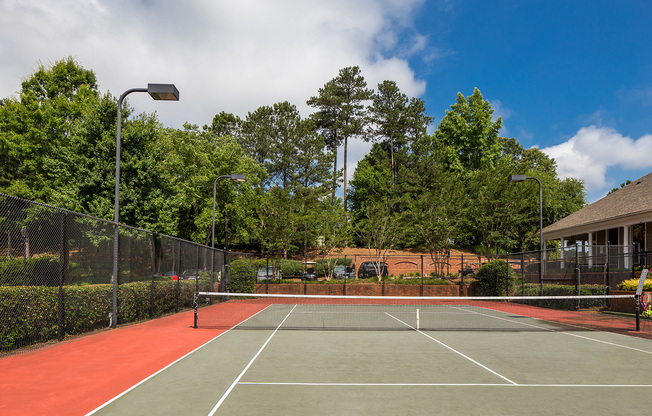Retreat Peachtree Tennis Court in Peachtree City