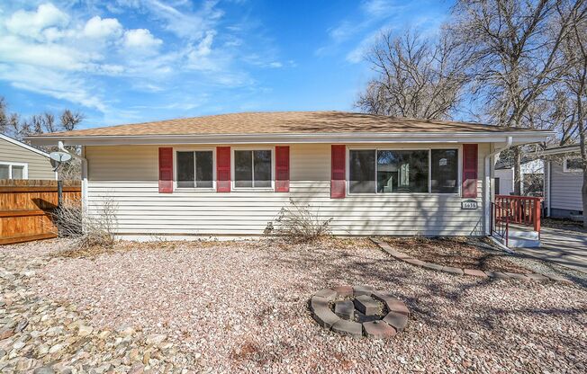5- bedroom, 2 bath home with finished basement and detached garage