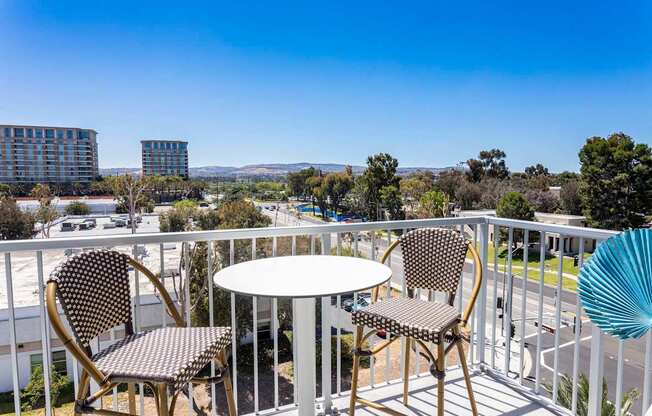Balcony And Patio at Elements Apartments*, Irvine, CA, 92612
