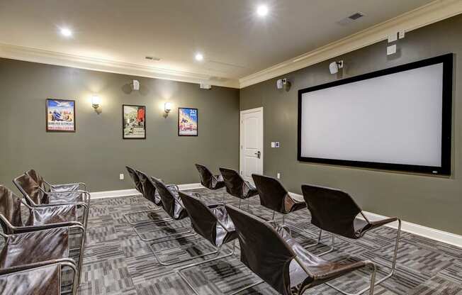 Theater Room at Residences at Century Park, Greer, 29650