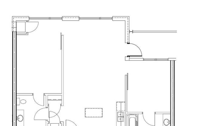 2 beds, 2 baths, 926 sqft, $1,600, Unit 310