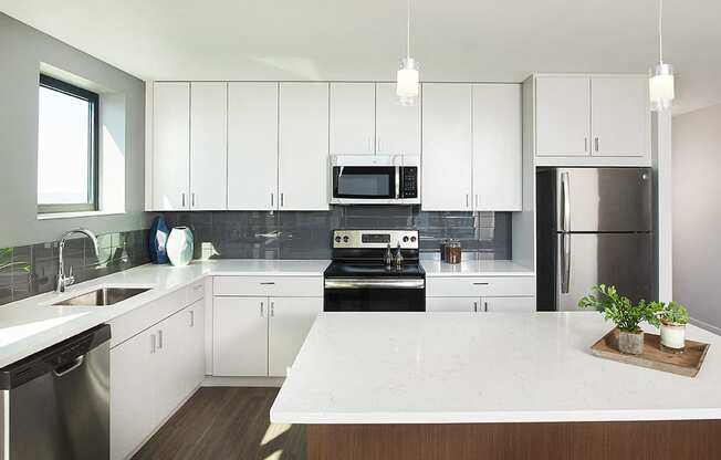 Bright Kitchens w/ Energy Efficient Appliances
