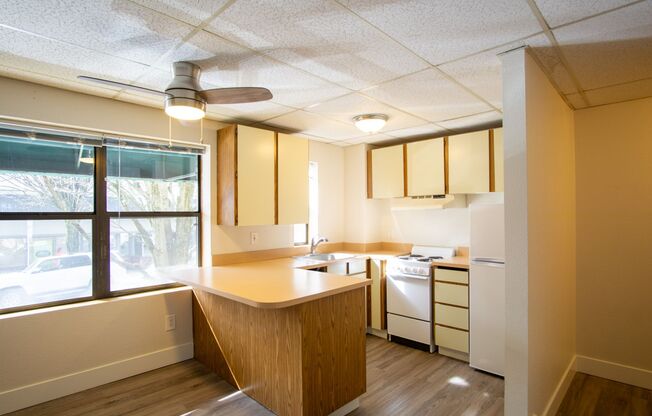 Corner Studio in the Heart of NW w/ Dishwasher!