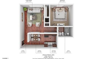 1 bed, 1 bath, 650 sqft, $750, Unit Unit 29