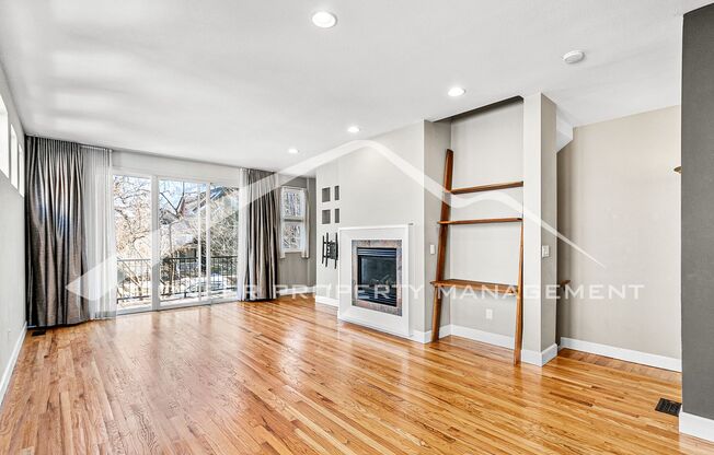 Lovely 3 Story Townhome with Fireplace and 2 Balconies